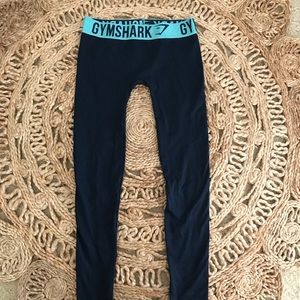 GYMSHARK: FIT LEGGINGS (Frost blue/Navy)
